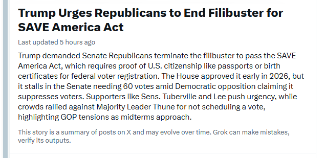 Middleclass1967's tweet image. #Senate #Republicans lead by their Uni-Party loser #JohnThune  are blocking the Save Act &amp;amp; giving 70 million voters the double middle finger! Replace that clown 🤡🤡🤡and Primary all Republicans who oppose the Act
