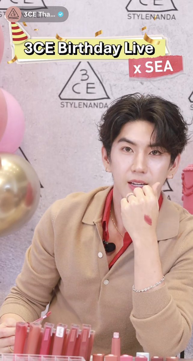 3CE Thailand tweet media