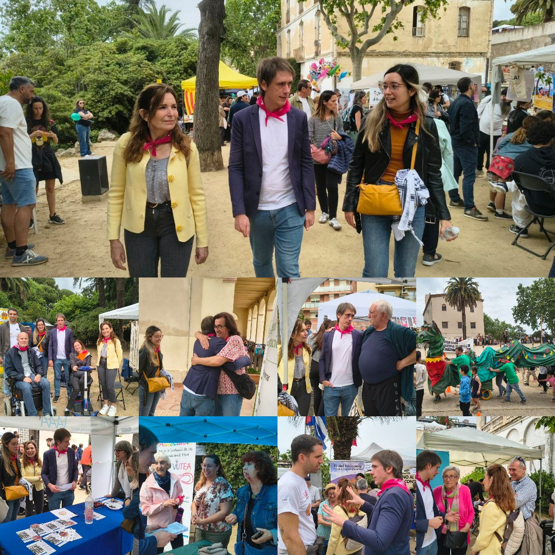 Hem gaudit d'un bon migdia a la Festa del Badiu, xerrant amb molts veïns i veïnes, i amb moltes entitats de la ciutat. Aquesta és la #Badalona que ens agrada.