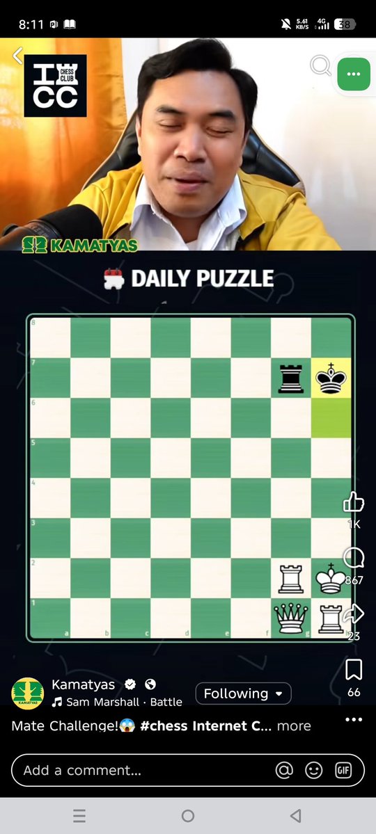 bueno_clark0630's tweet image. Sus ,Qa7 . Hanggang 2 moves ka lang NAMAN. SABAGAY,    Amateur ka lang #CHESS #LICHESS