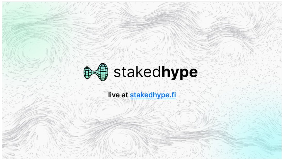 GborSzakl1's tweet image. stHYPE is quietly becoming one of the key pieces in HyperEVM 

Liquid staking via @stakedhype

→ stake $HYPE
→ receive stHYPE
→ use it across DeFi
Simple, but powerful.

#Hyperliquid #HYPE
