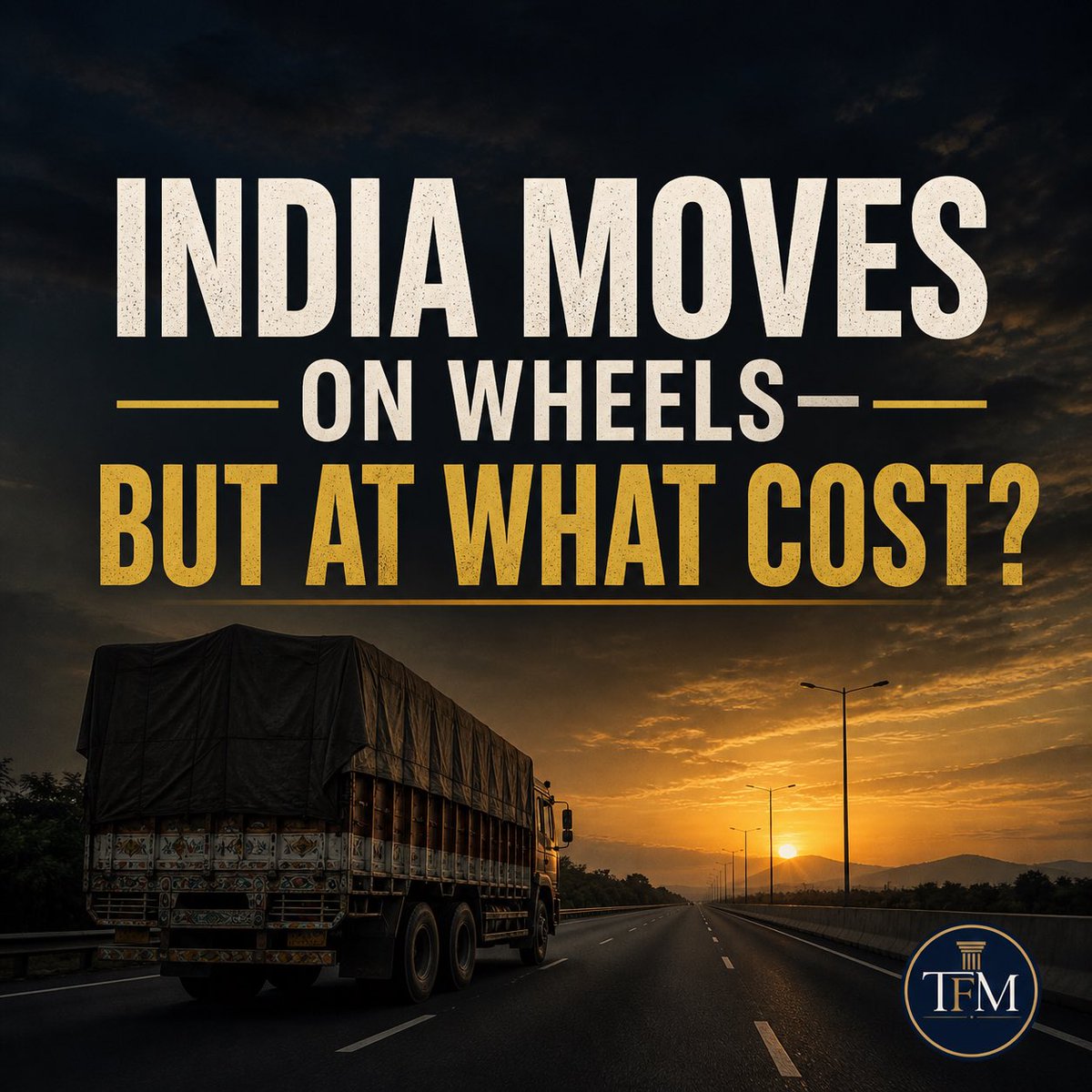 TheFederalMind's tweet image. India’s supply chains run on trucks
and trucks run on drivers who spend days sometimes weeks on the road and away from their families. Long hours, irregular rest without getting basic amenities and risking their lives.
#health #safety #wellbeing