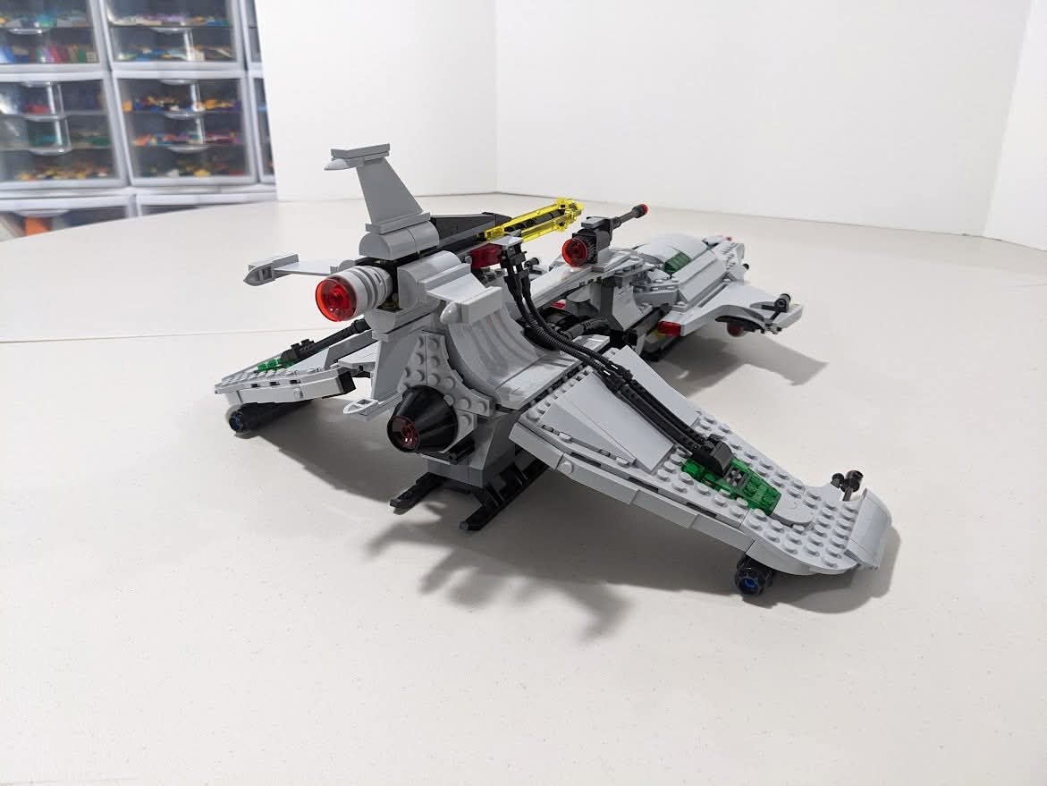 EOTBrick's tweet image. Crazy mod of classic space Gamma V Laser.
(Builder unknown)
#legomoc #LegoSpace