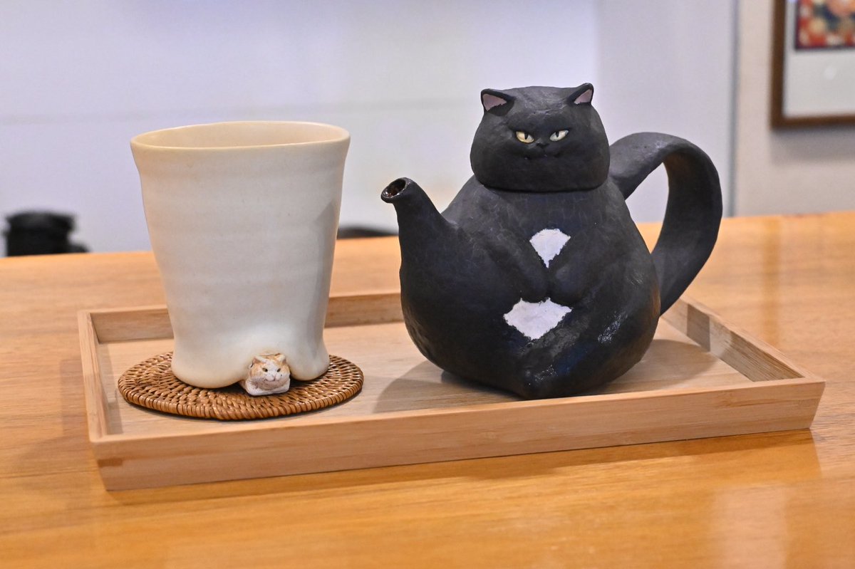 猫雑貨と和カフェ・王冠印雑貨店 tweet media