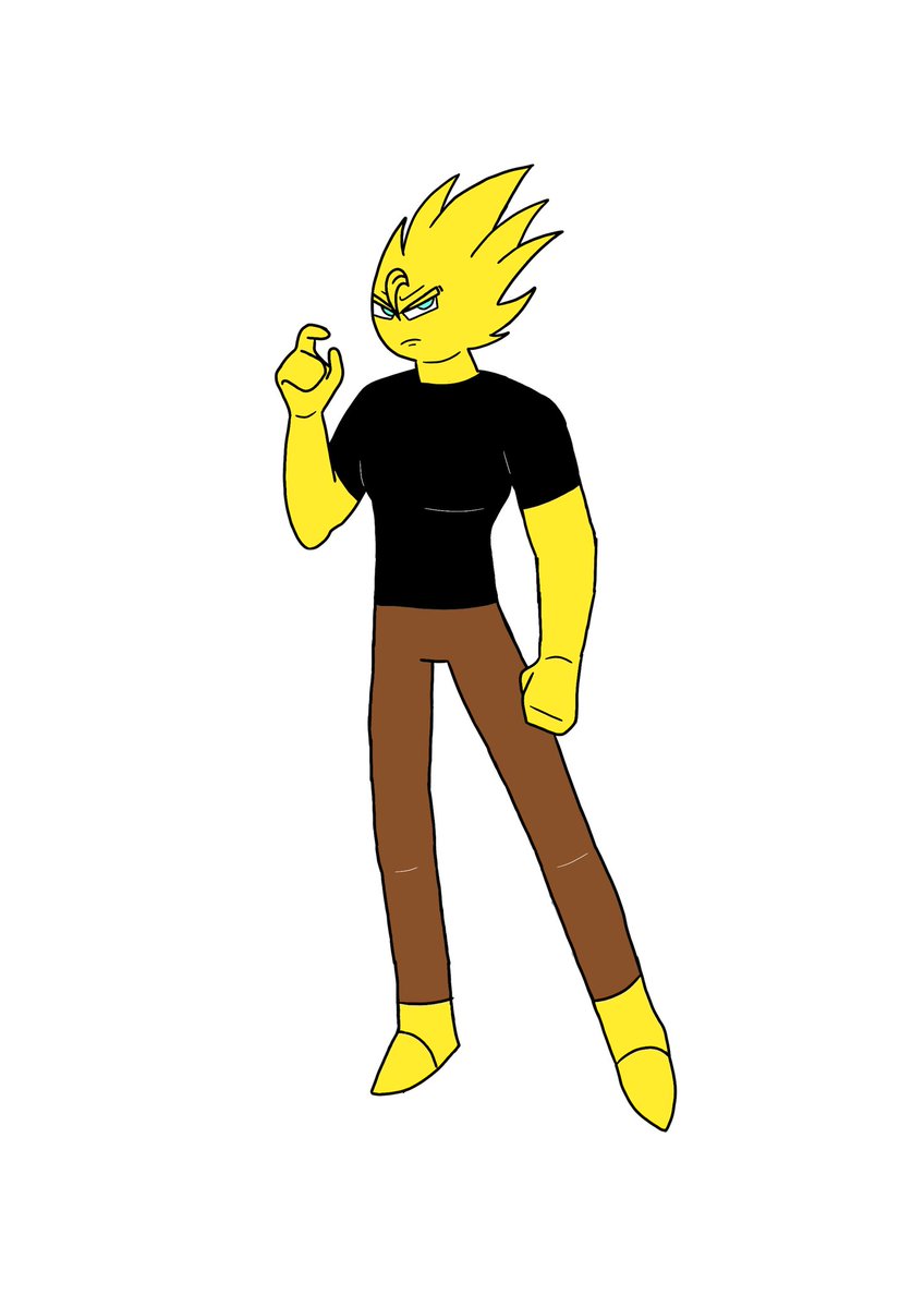 cuk_james's tweet image. My OC but Dragon Ball AU (more form soon)

(Kinda lazy btw cuz I have exam soon)

#OC #drawings #AU
