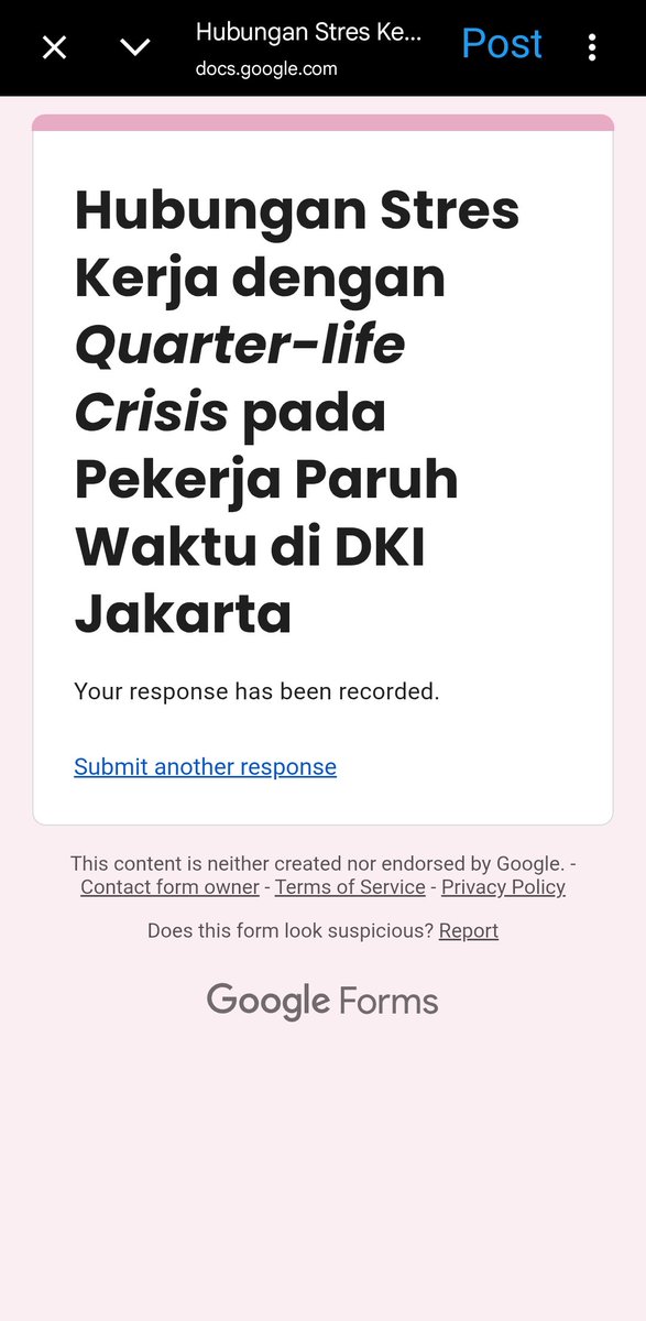 Noren | Respondent needed tweet media