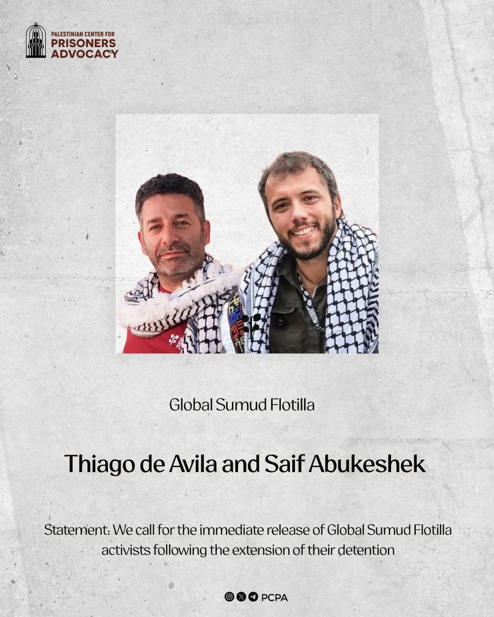 Palestinian Center for Prisoners Advocacy tweet media