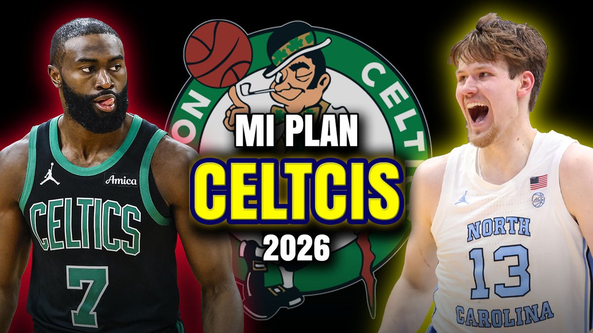 RealBasket365's tweet photo. Nuevo vídeo!
Mi plan para los Boston Celtics en la agencia libre 2026:
https://t.co/HxzUdcNvxf https://t.co/d71ZFOqHNE
