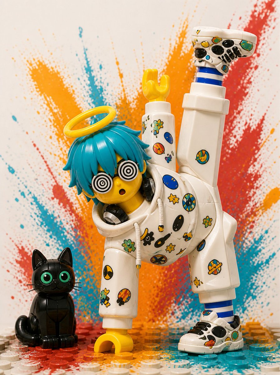SleeplessNEET's tweet image. Lego fun #AI #Lego