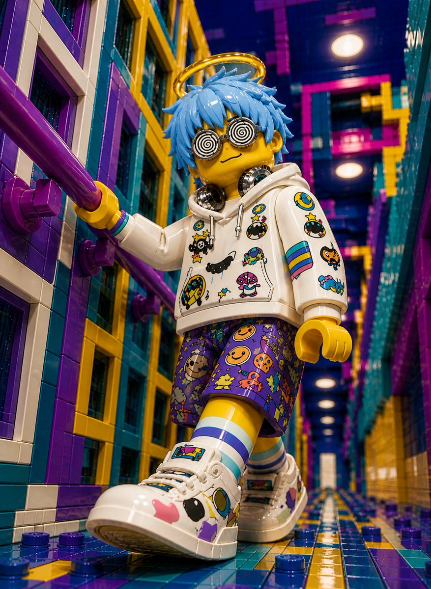 SleeplessNEET's tweet image. Lego fun #AI #Lego