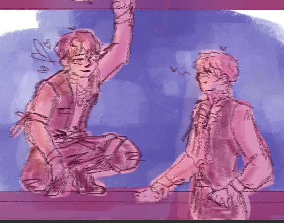 sobbearry's tweet photo. #ncej pirate &amp; prince doodle https://t.co/yNGCyhIAx7