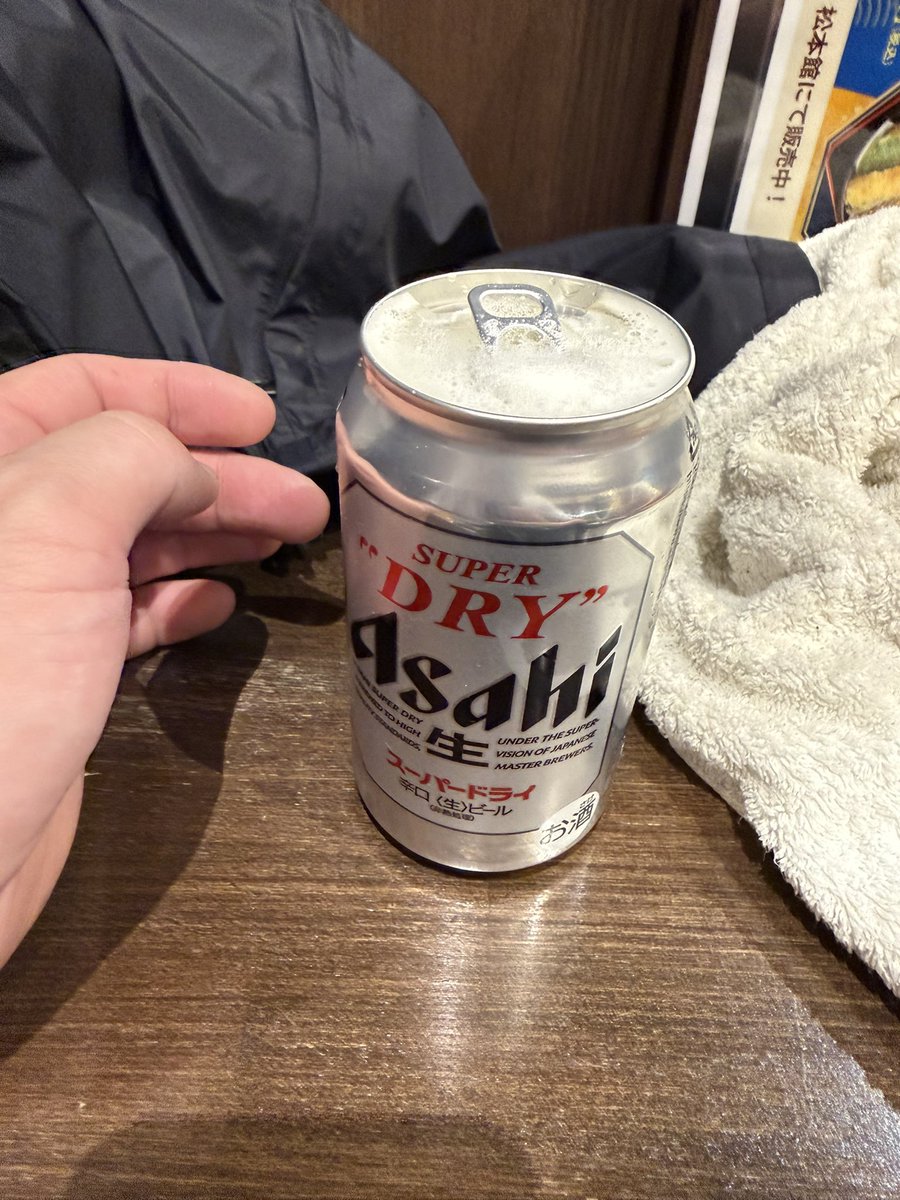 yusuke_BECRAZY's tweet photo. 温泉上がりのビールおいしい♨️ https://t.co/FC32uiBCBL