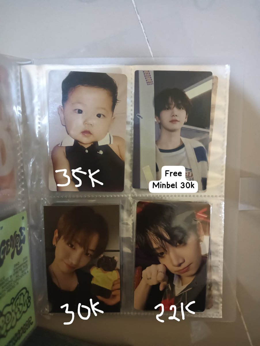 ccanstik's tweet photo. #1Dsell WTS Boynextdoor photocard  aab jaehyun, leehan 

• ready Ina
• harga ex packing
• bisa split pay, bisa keep event
• dom krw, jabar https://t.co/qiGfeG1cVL