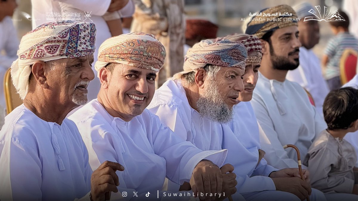 SuwaihLibrary1's tweet photo. بعض اللقطات الجميلة من فعالية «النواصي الخيّر»
التي أقامتها مكتبة السويح العامة بقرية السويح

#فعالية_النواصي_الخيّر
#مكتبة_السويح_العامة 
#وزارة_الثقافة_والرياضة_والشباب https://t.co/8tXto4XA42