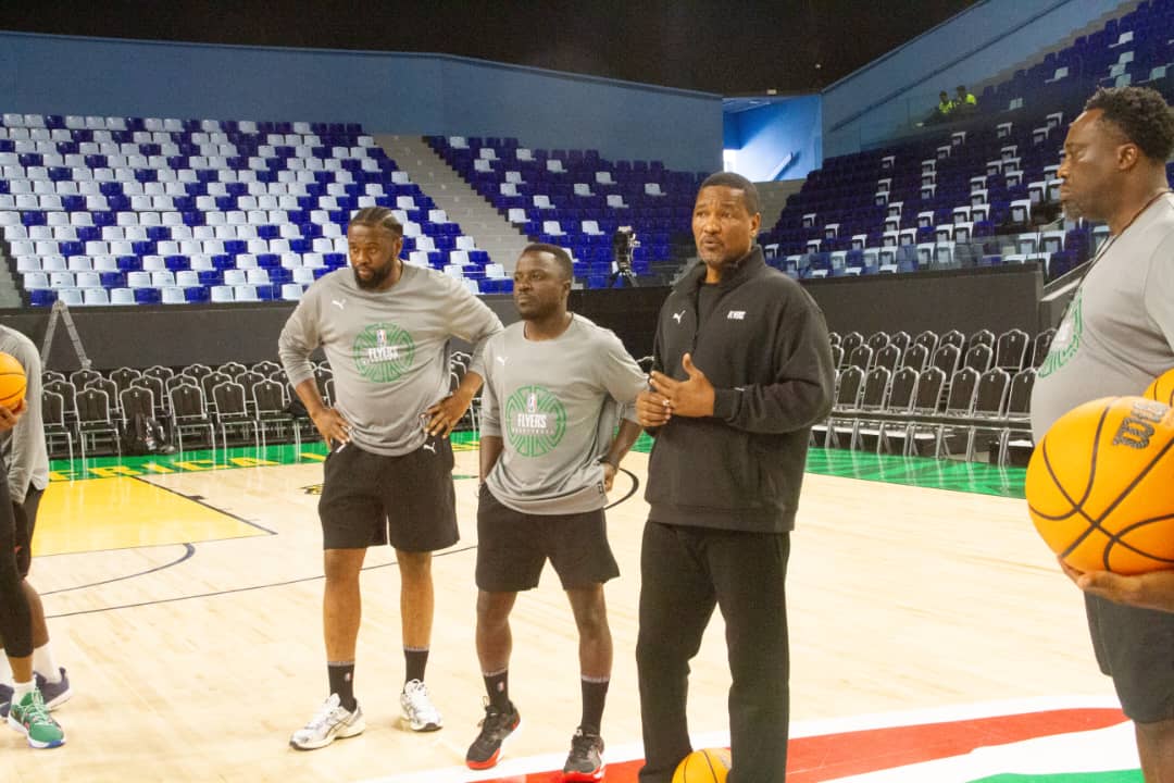 WisdomMaxwell8's tweet photo. Win or go home. 🇳🇬🇸🇳
Maktown Flyers enter with everything on the line. One game. One winner. One playoff spot.
Shootaround done. Locked in and ready for the game.
#MaktownFlyers #MaktownBasketball #BAL2026 #AfricanBasketball https://t.co/Kid5Tg5JhO