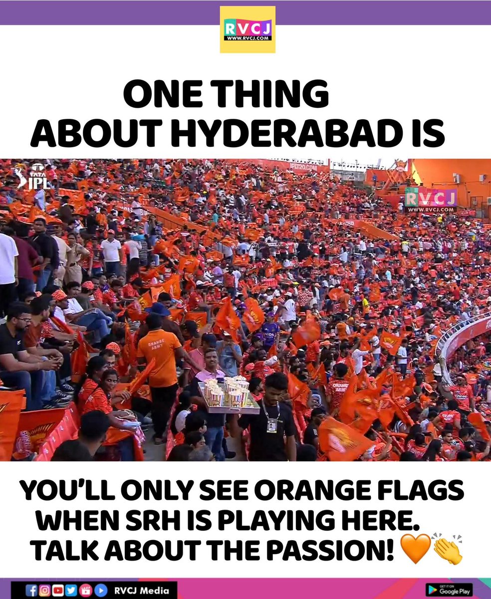 Only ORANGE 🍊 

 #SRHvsKKR