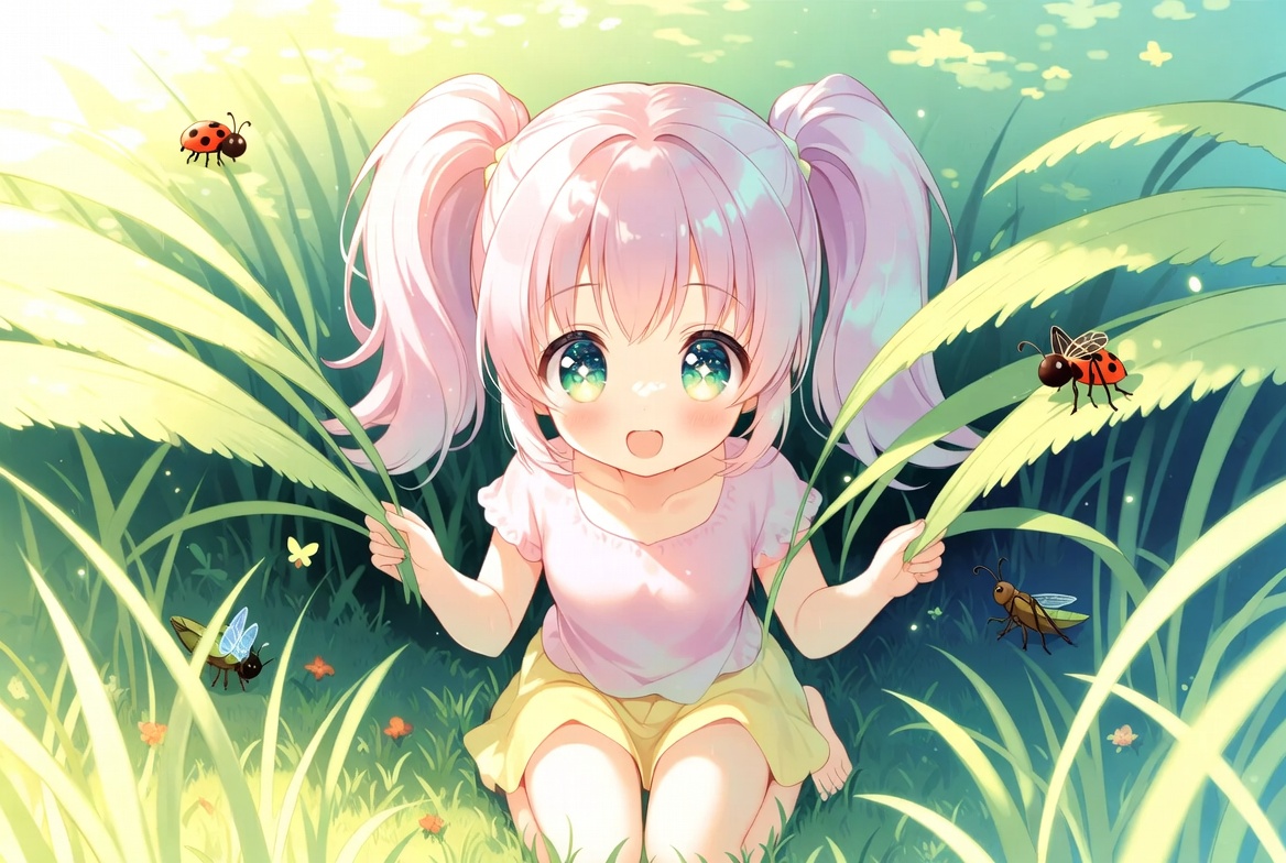 sruxae's tweet photo. 草のかげにかくれた小さなひみつたち🌱

そっとのぞくと虫さんがいるかも👀
カサカサぴょんっと動く音がするよ🐞

見つけたらうれしい探検タイム✨
わくわく草むらひみつさがしだね🌈

#虫探し #自然観察 #里の自然 https://t.co/8gAyI9uNYl
