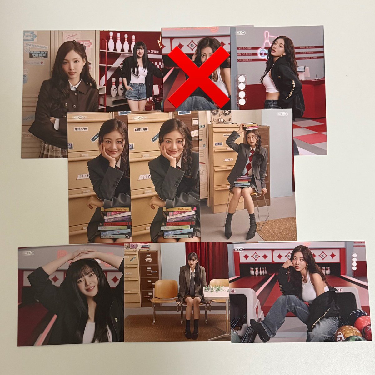 sm1992sw's tweet photo. TWICE ポップアップ THIS IS FOR 
ラントレ 交換

【譲】
ラントレ→ナヨン ジョンヨン ジヒョ ダヒョン チェヨン ツウィ

【求】モモ＞サナ・ミナ
モモを含めた纏めての交換優先です◎
求めている物リプに繋げます。

郵送📮での交換希望です。
お気軽にお声がけください🙇‍♀️

#TWICE交換 https://t.co/Pufz3HjnGd