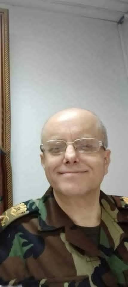 QalaatAlMudiq's tweet image. #Syria: behind this smile hides a devil.

This is General Mufid Darwish, an orthopedic surgeon who held senior positions at Tishreen Military Hospital under Assad.

Promoted in 2019 to the rank of Major General, it was under his leadership that the hospital, turned into a literal