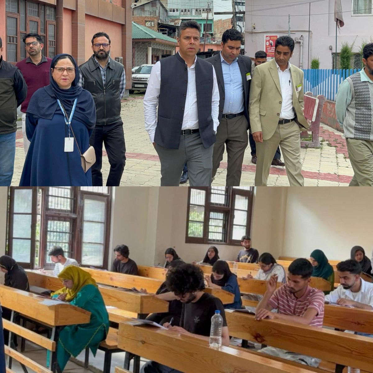 Smooth/successful conduct of #NEETUG2026 in Ang. DC @DrBilalbhatIAS visited many centres to oversee…