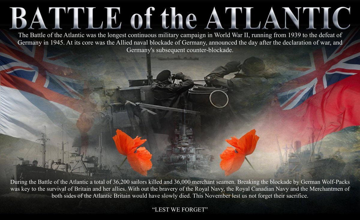 CraigSearle1's tweet image. #BattleOfAtlantic
#LestWeForget