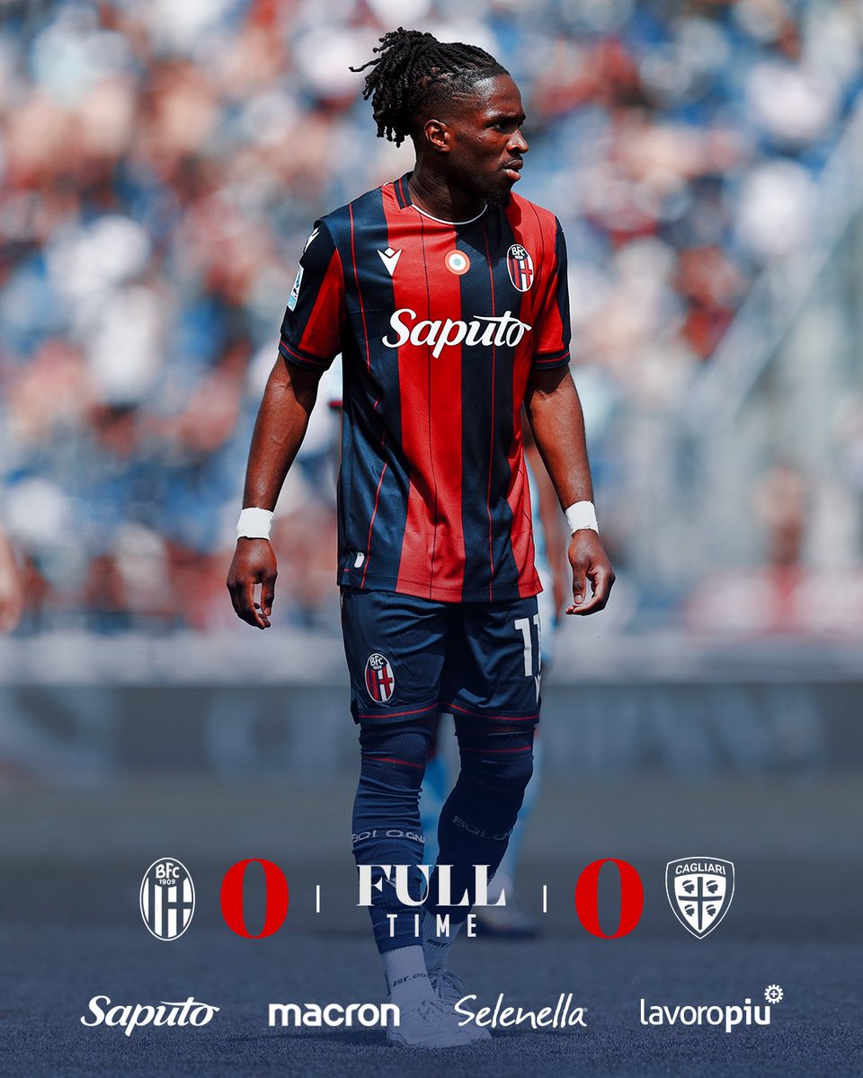 Bolognafc1909's tweet image. Fischio finale al Dall'Ara

#BolognaCagliari #WeAreOne