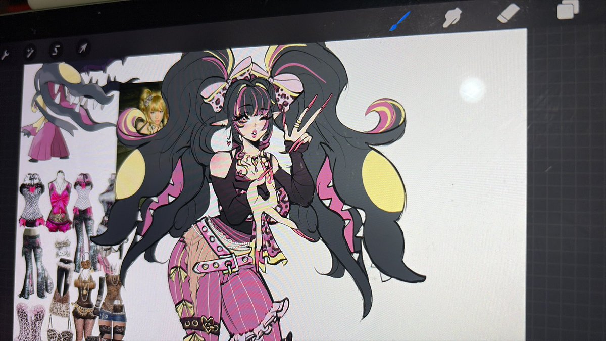 専用　CIVARIZE LGB y2k 00s fuga vkei commission wip 🌸 #gyaru #commission #vgen