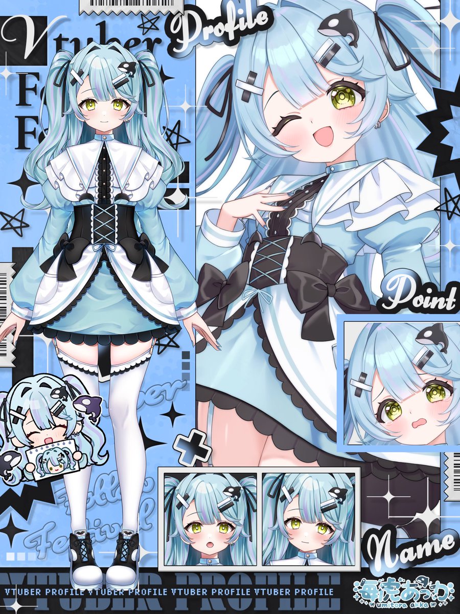 海虎あっか👼🏻️🩵新人Vtuber tweet media