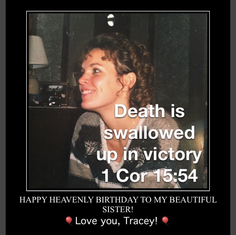 ChrisannDawson's tweet image. It’s not only happy Sunday, it’s happy heavenly birthday to my sister. Wish you could have known her. Ovarian cancer took her in 2002. #Sister #Sunday #Heaven