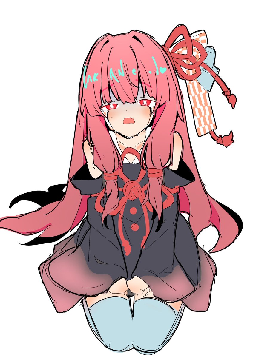 174key0's tweet image. 可愛く描けたので茜ちゃん単品も