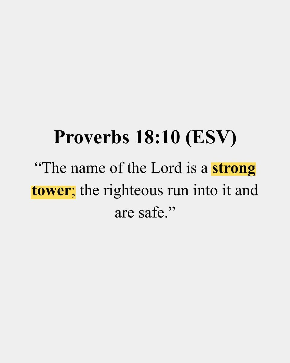 BillyHallowell's tweet photo. When life feels unsafe, you have somewhere to run.

#StrongTower #GodIsOurRefuge #ChristianFaith #Proverbs18 #SafetyInGod  #bible #christian https://t.co/0lhJ2vltiO