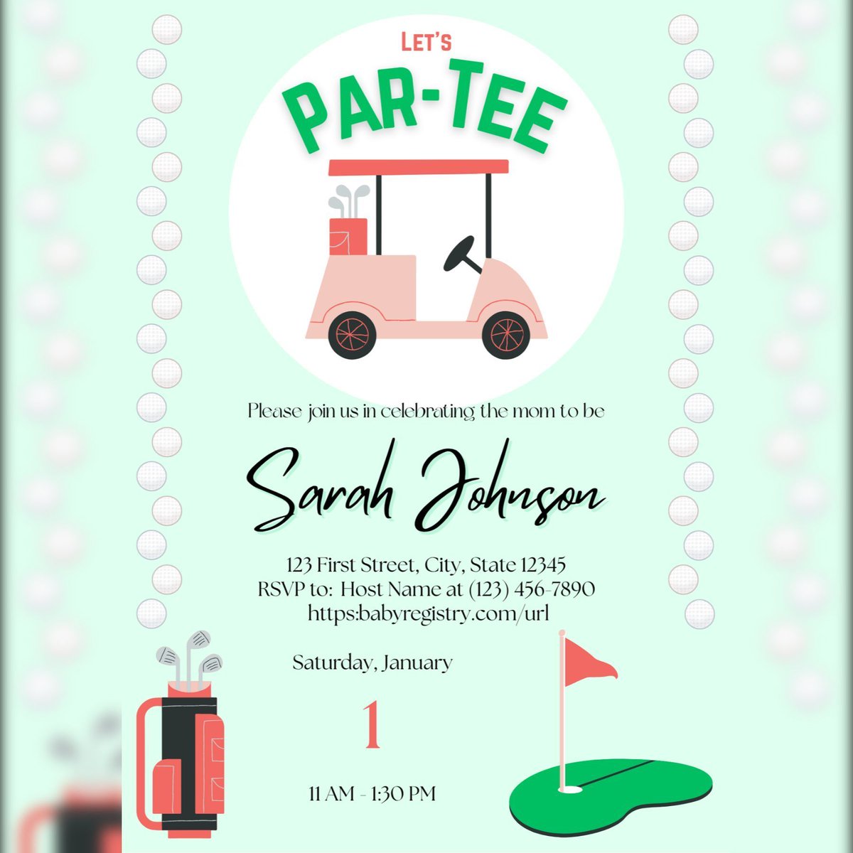 MagMillieCo's tweet image. Excited to share the latest addition to my #etsy shop: Par-Tee Golf Baby Shower Invitation Set - A-PARTEE1 magnificentmillieco.etsy.com/listing/442237… #green #golf #partee #par #tee #babyshower #pink #magnificentmillieco
