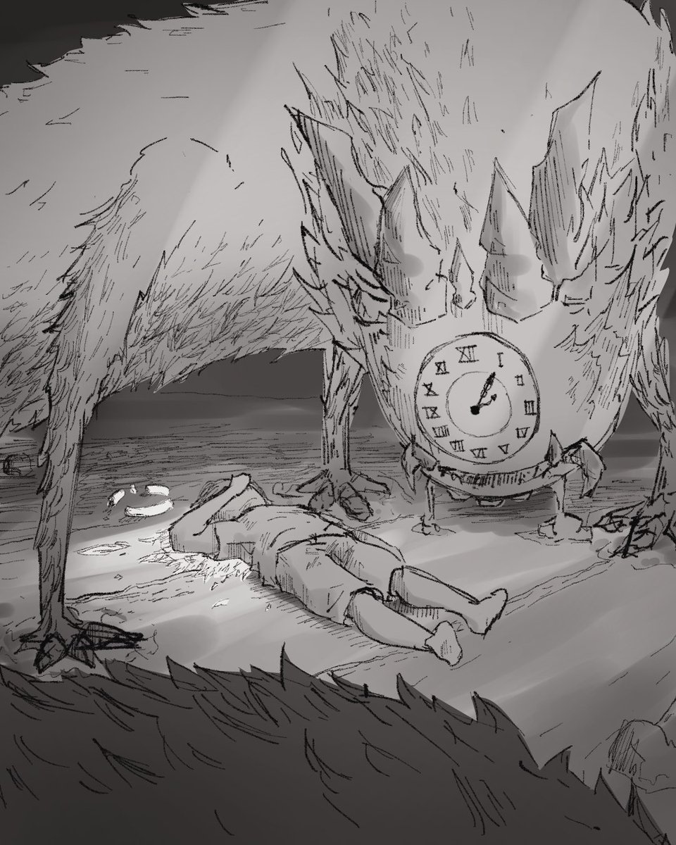 vananavo's tweet photo. #sketch #digitalart #time https://t.co/5QCZP80FXx