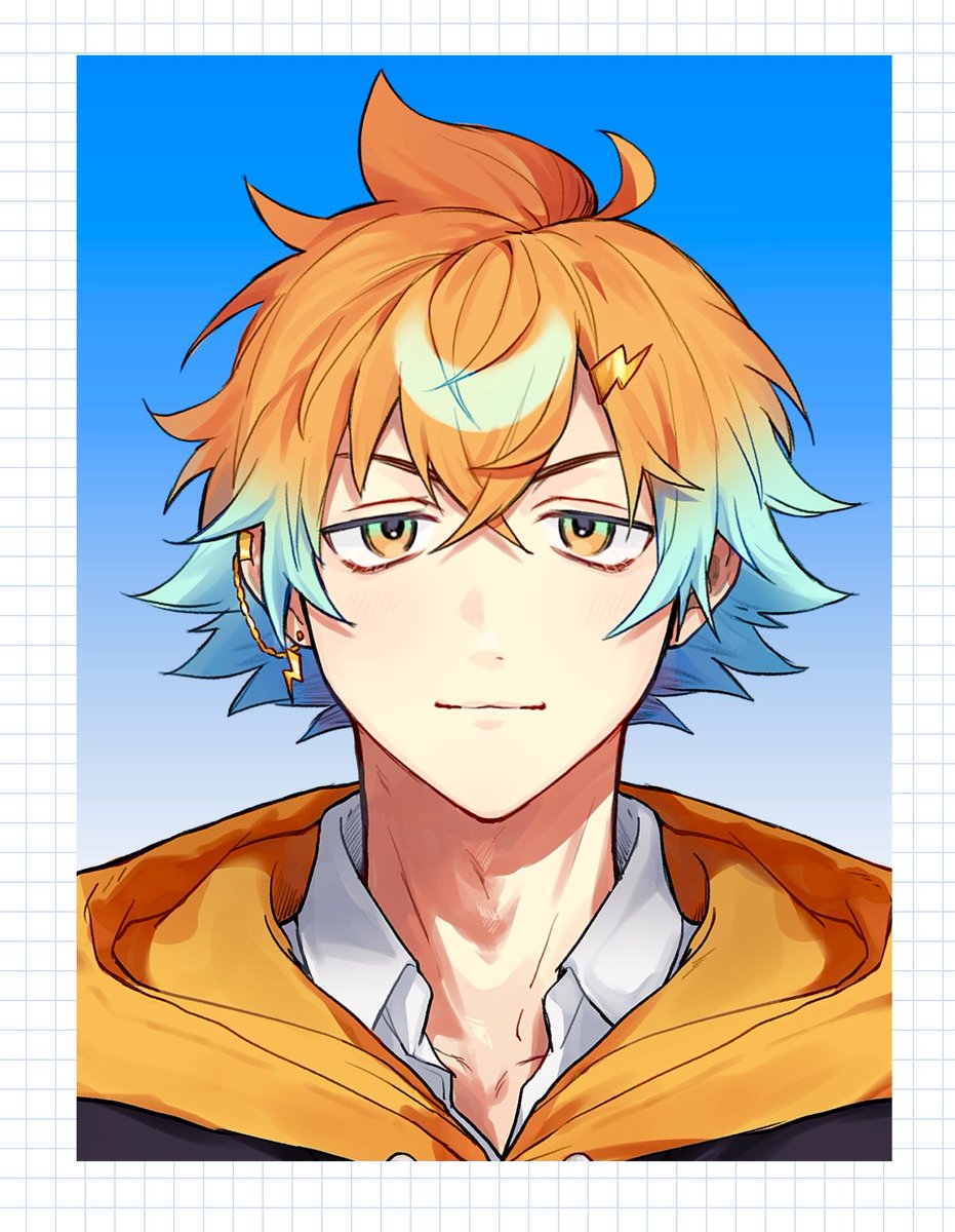 u8様　④オレンジ　黄色　おてて横　お顔追加 Post by おやすみ on X: 🌩