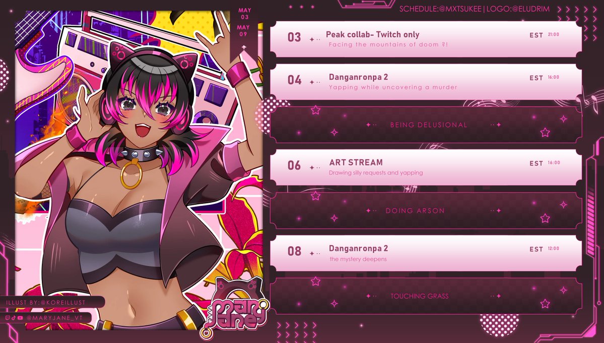 ☆Maryjane_VT❤️‍🔥🐈‍⬛☆Vtuber|Vsinger❤️‍🔥 tweet media