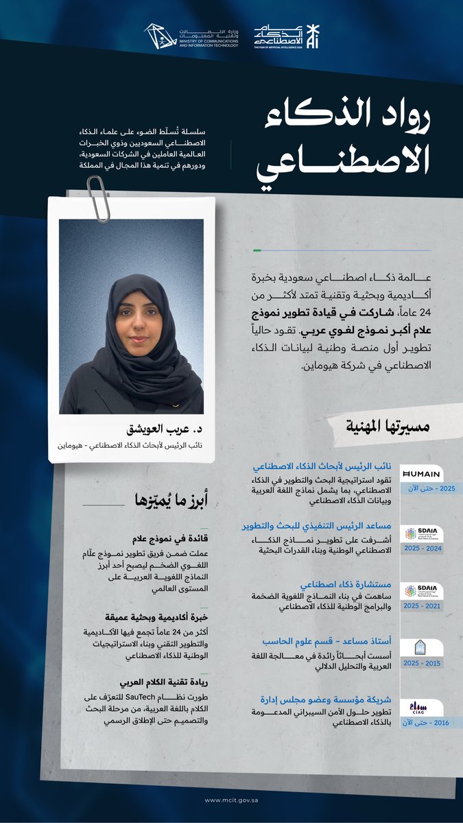وزارة الاتصالات وتقنية المعلومات tweet media