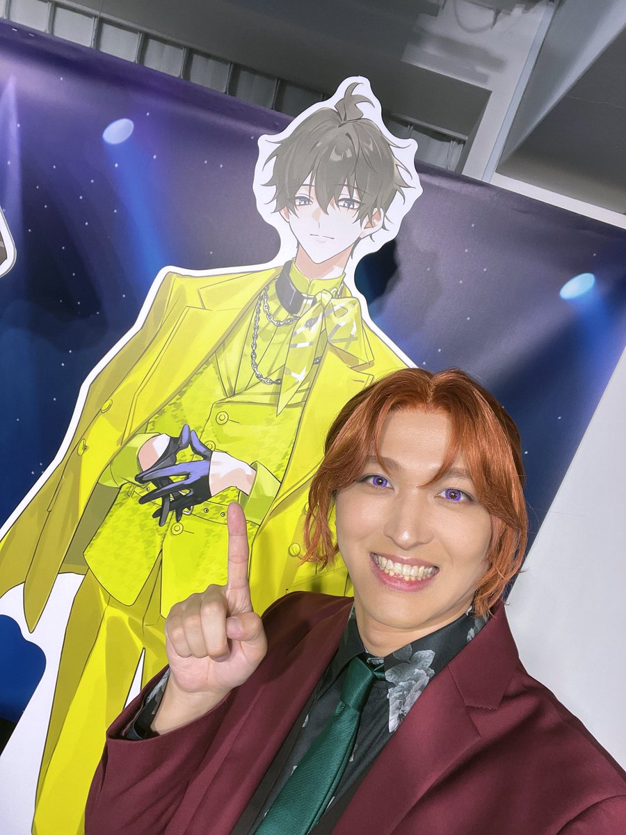 1227Shu's tweet photo. サイン会ありがとうございました🥰

みんなと会えて楽しかったです！

また会えるのを楽しみにしてるね😊

隼と！夜と！

#ツキウタ
#ツキステ https://t.co/Ywn6UftXsi