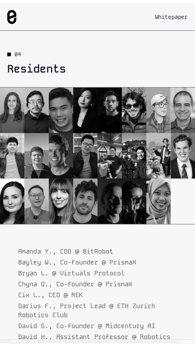 Robotics szn is here, anon. 

<a href="/eastworlds_io/">Eastworlds</a> is leading this so pay fucking attention now. 

These are giga brains from Google AI, Meta Research, and Tesla Robotics, are here to push this to the next level. 

Are they doxxed though? Yup…..

They’ve built deep partnerships with
