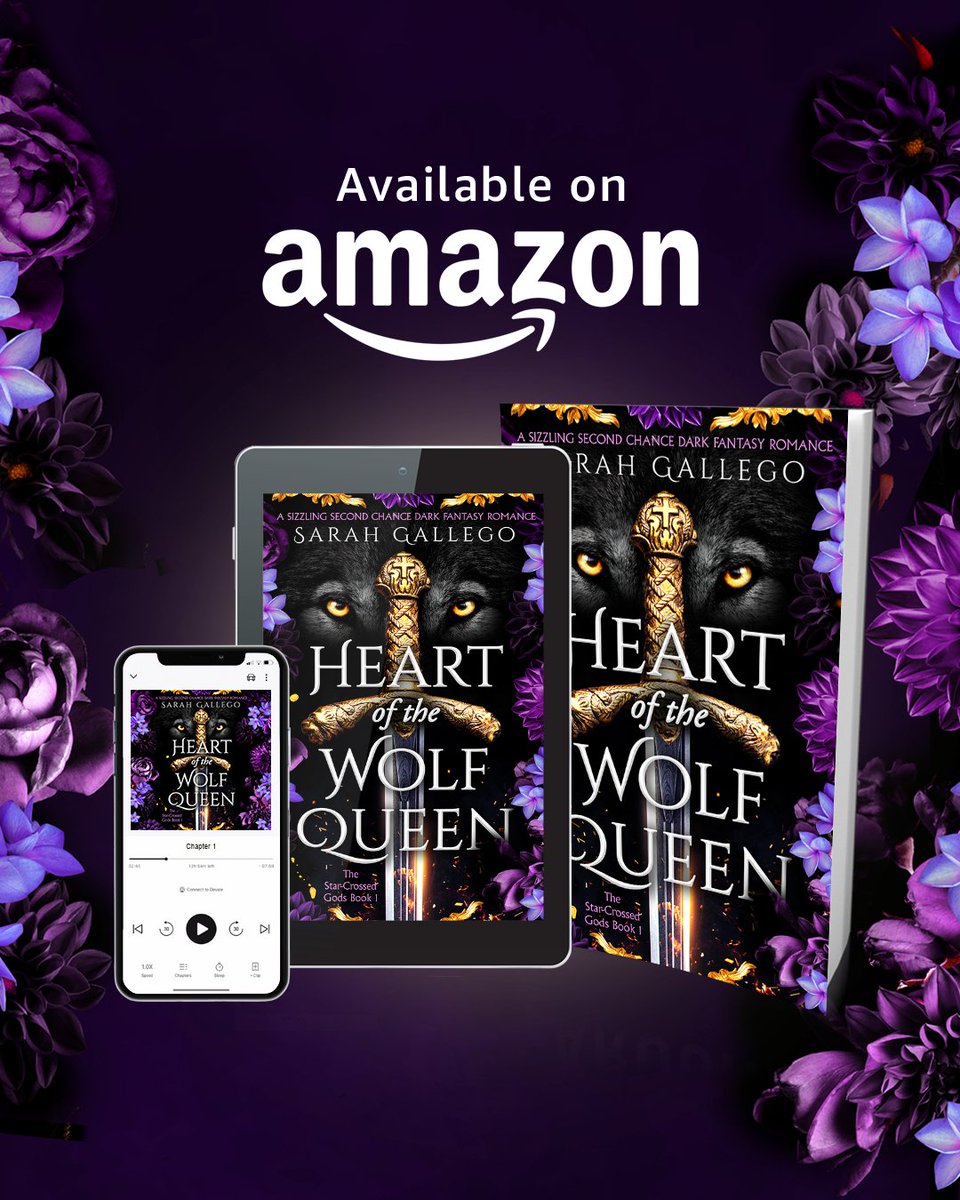 Sarah Gallego 🖤🐺👑 Available now! Link in bio! tweet media