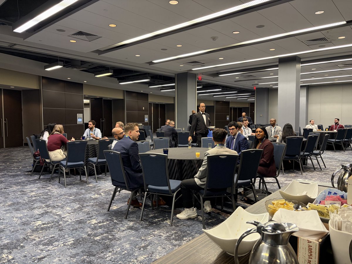 frahmanimd's tweet photo. Fresh morning at #ACR2026 with @ConnieLuMD &amp; @BenNorthrupMD …Great networking turn out #ACRRFS 💪🏻 https://t.co/rHGuWqgpP2