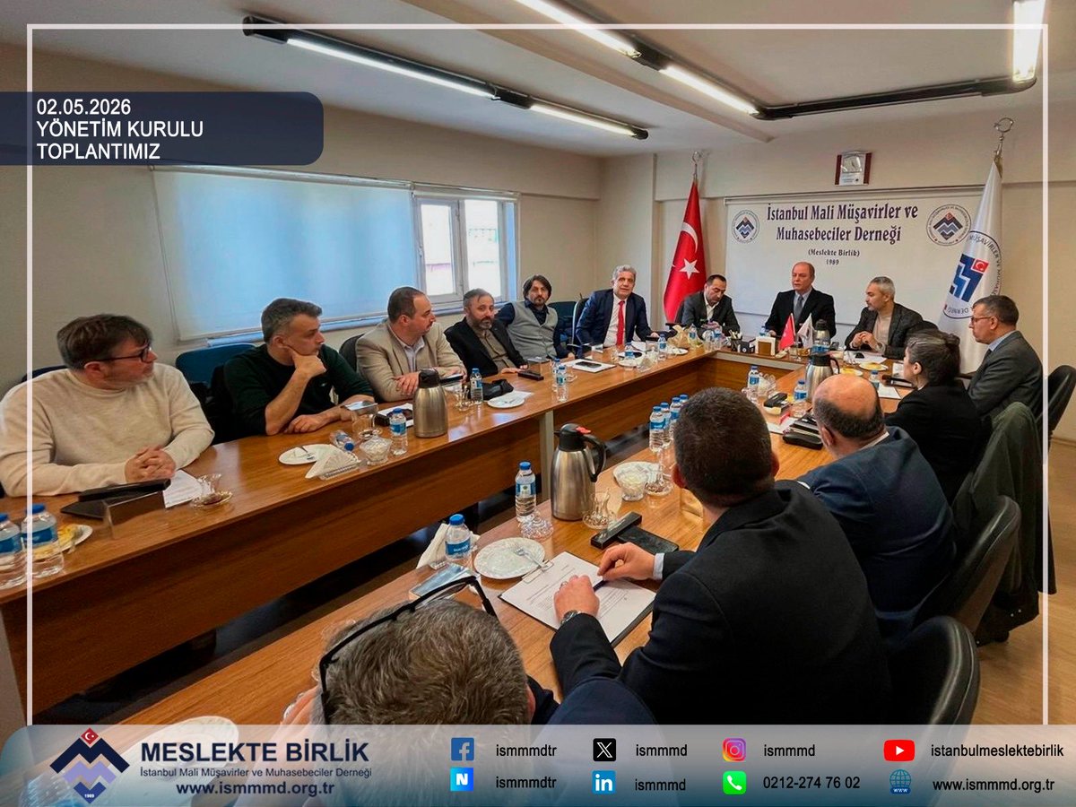 ismmmd's tweet photo. Mayıs ayı Yönetim Kurulu toplantımızı, Başkanımız Sayın Mustafa Çaya başkanlığında gerçekleştirdik.

Mesleğimiz ve meslektaşlarımız için aynı kararlılık ve özveriyle çalışmaya devam ediyoruz.

#MeslekteBirlik #YönetimKurulu #ismmmd https://t.co/5VXaxIdgt0