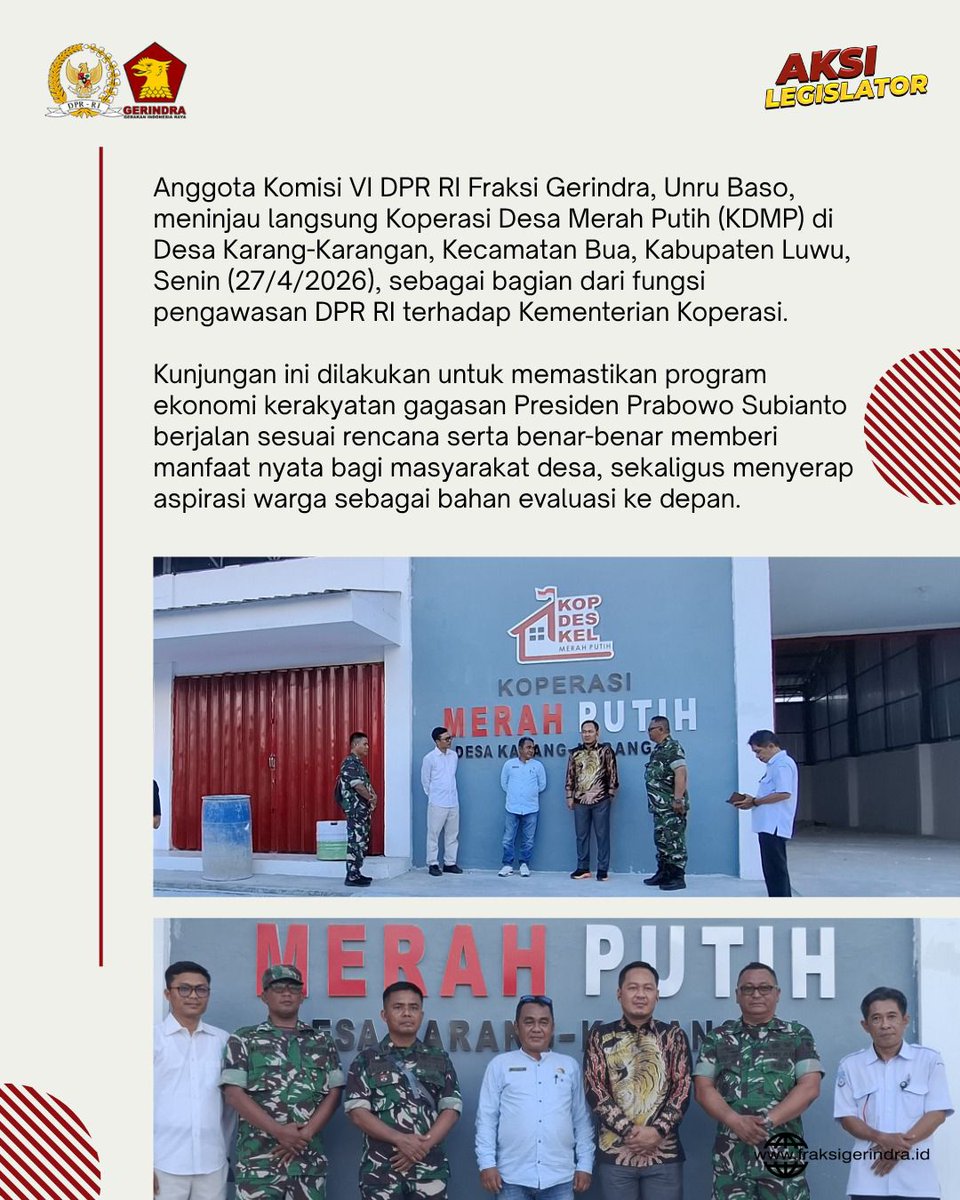 Fraksi Gerindra DPR/MPR RI tweet media