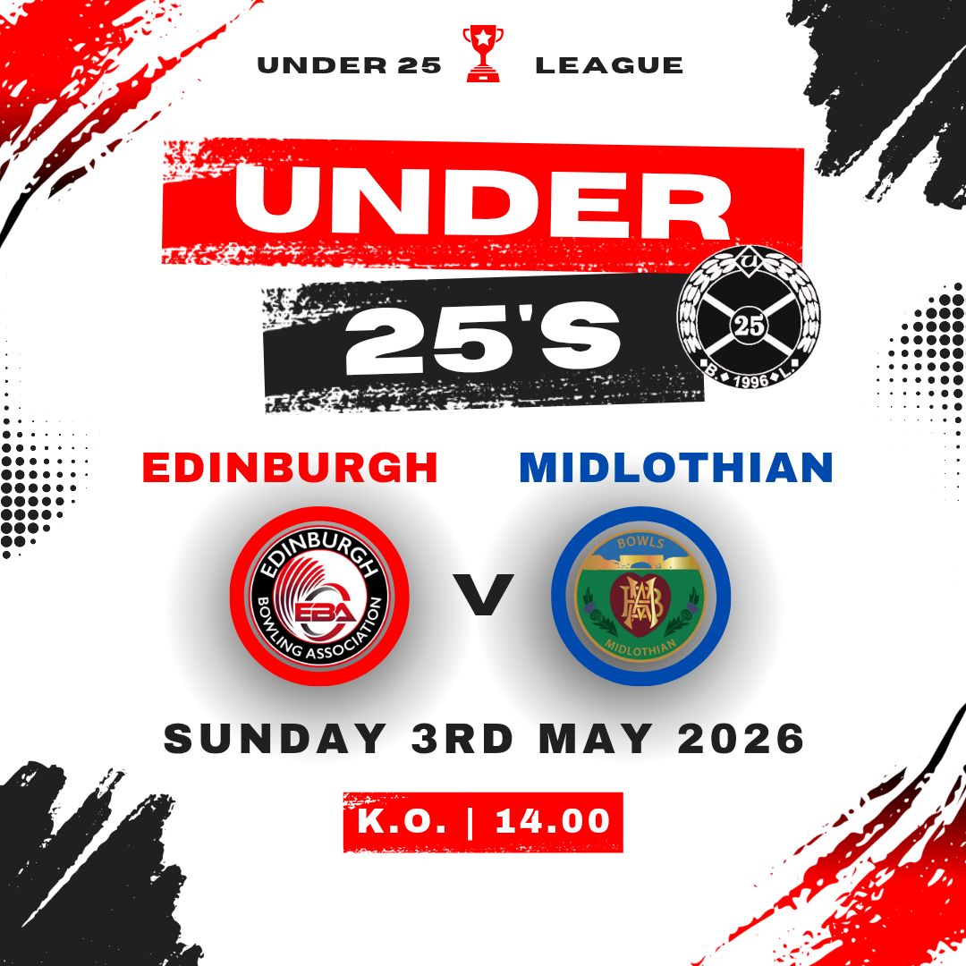 edinburgh_ba's tweet image. Not long now until our 1st U25 league game of the year Vs Midlothian 

If you cannot make it down to Craigentinny in-person you can follow along live direct on our website 

edinburghba.co.uk/u25/#live

#LiveScores #LeadingTheWay #SportForAll #JuniorSport #Bowls