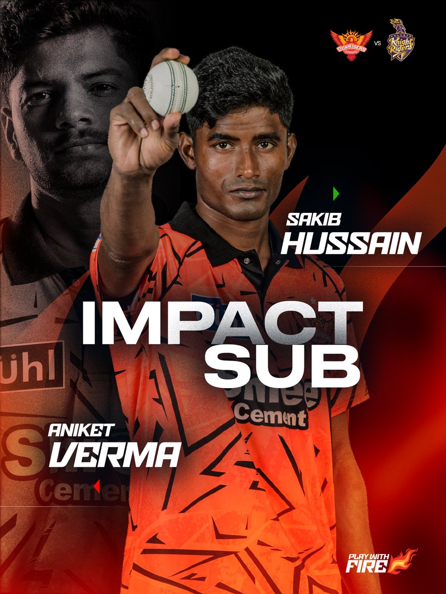 SunRisers Hyderabad tweet media