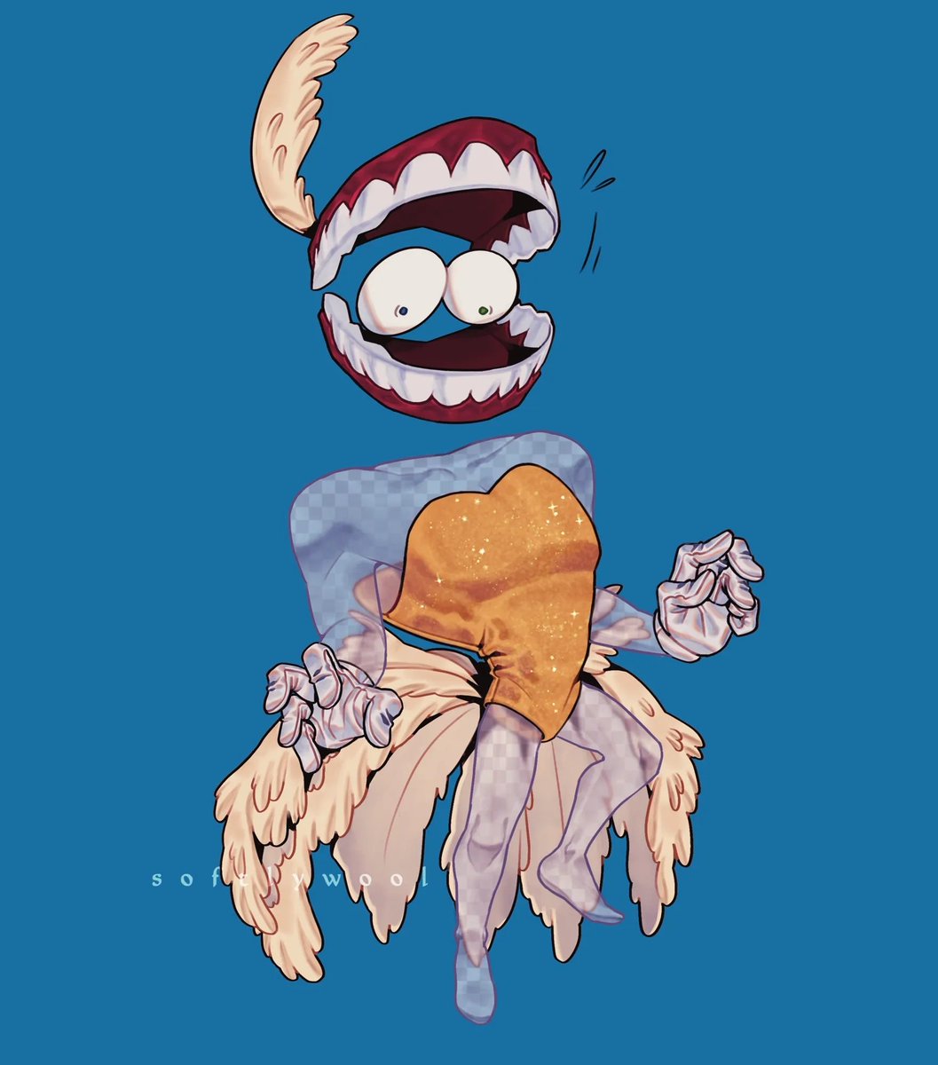 Softlywool's tweet image. On their own + bonus Caine #tadc #theamazingdigitalcircus #pomni #Caine