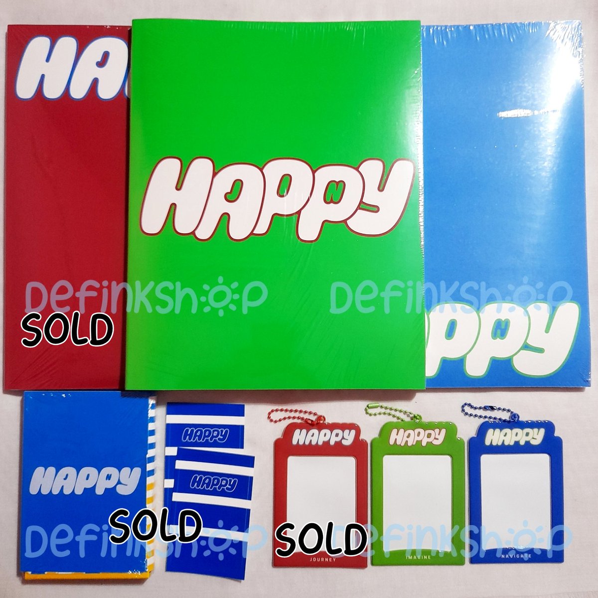 WTS Album JIN - Happy
Imagine / Navigate ver + POB Weverse 200k each

Shopee link : s.shopee.co.id/5AolgQqnyu

✅️ Ready INA
✅️ Sealed
✅️ Admin + Packing
📍 Malang Jatim
bts bangtan solo pc poca photocard bene web wvg regular reg photobook pb