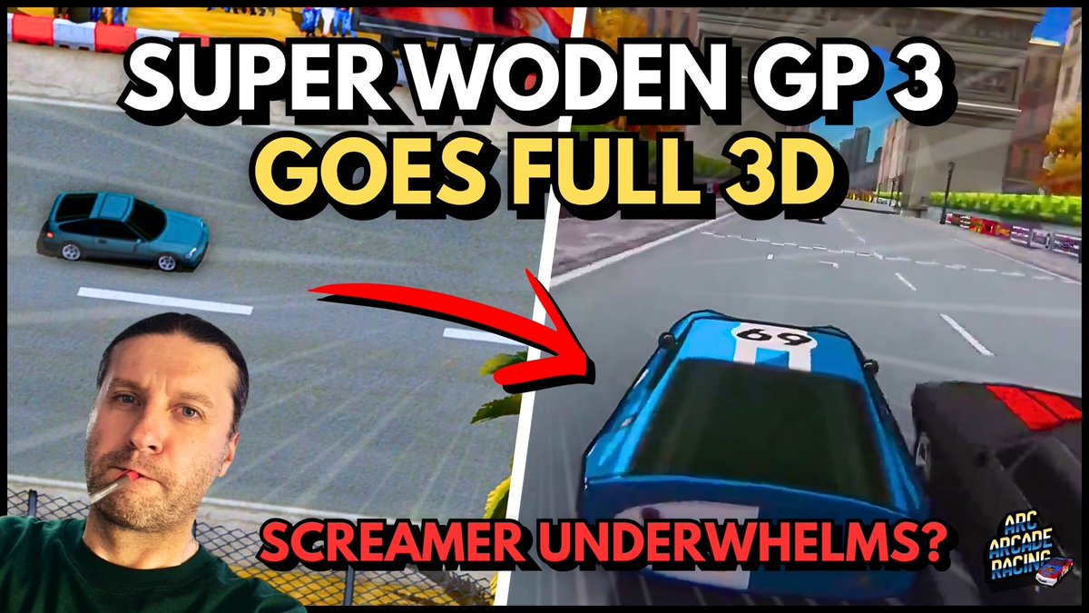 ArcadeRacing_0's tweet photo. NEW VID! The ARC April 2026 Arcade Racing Roundup is OUT! 😍

News, New Releases, Homebrew, ROM Hacks, Demos and a bit of a talking point on Screamer 2026. It's pretty loaded!

LINK ⬇️⬇️⬇️ https://t.co/900wruv8iW