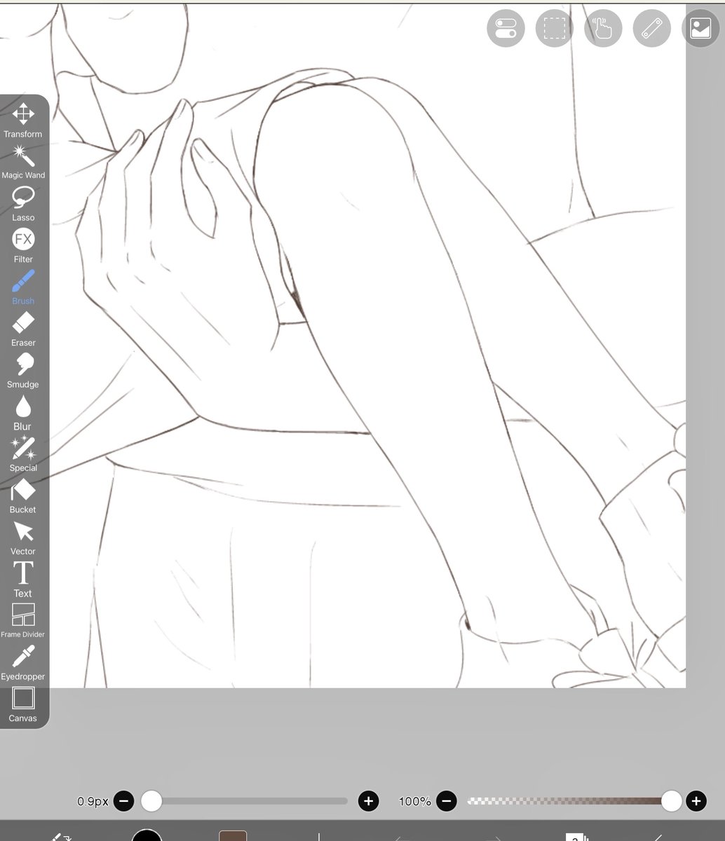 Lutrishiia's tweet image. Drawing legs from imagination is still difficult for me. σ( •̀ ω •́ σ)  I think I need to work on my knowledge of anatomy.(/▿＼ ) 
#lineart #comicart #sketch #wipart #WIPㅤㅤㅤ