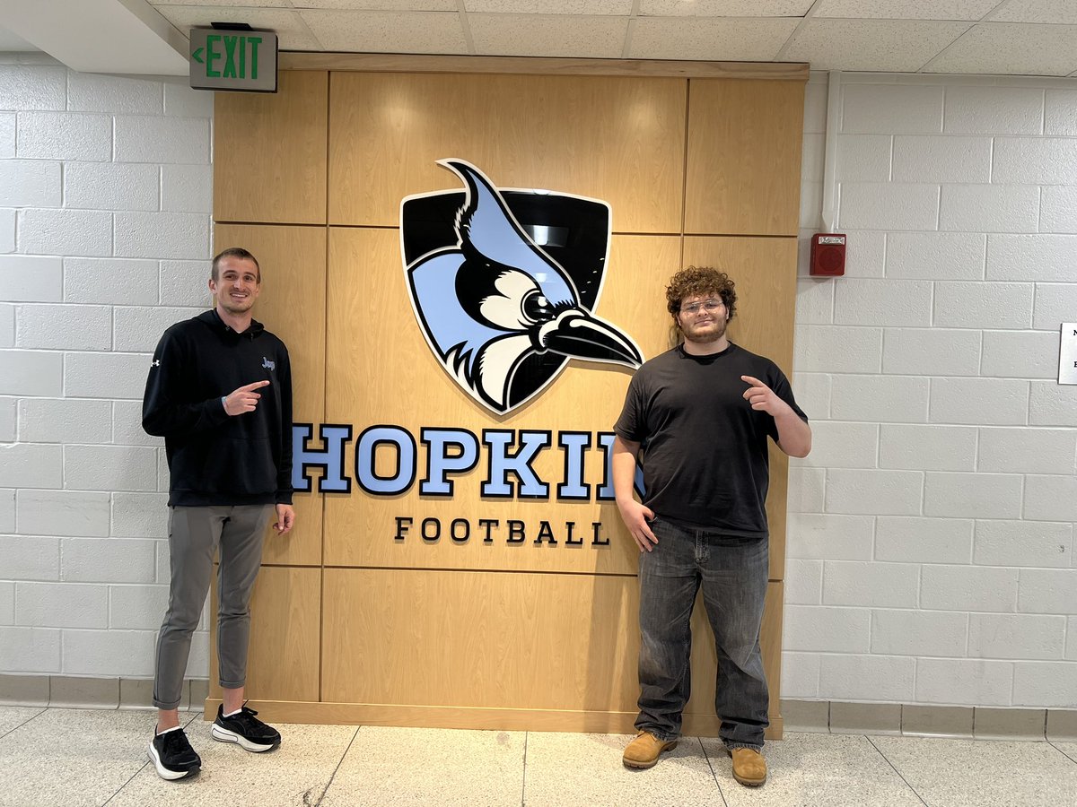 JD7_7LT's tweet photo. I had a great time at @JHU_Football on friday, look forward to getting back ASAP
thank you @joe_eldredge as well for the amazing tour
@CoachCrevani @CoachCamSimerau @PRZcory @RisingStarsBowl @MTCAcademy_ https://t.co/hm5RbdVSV2