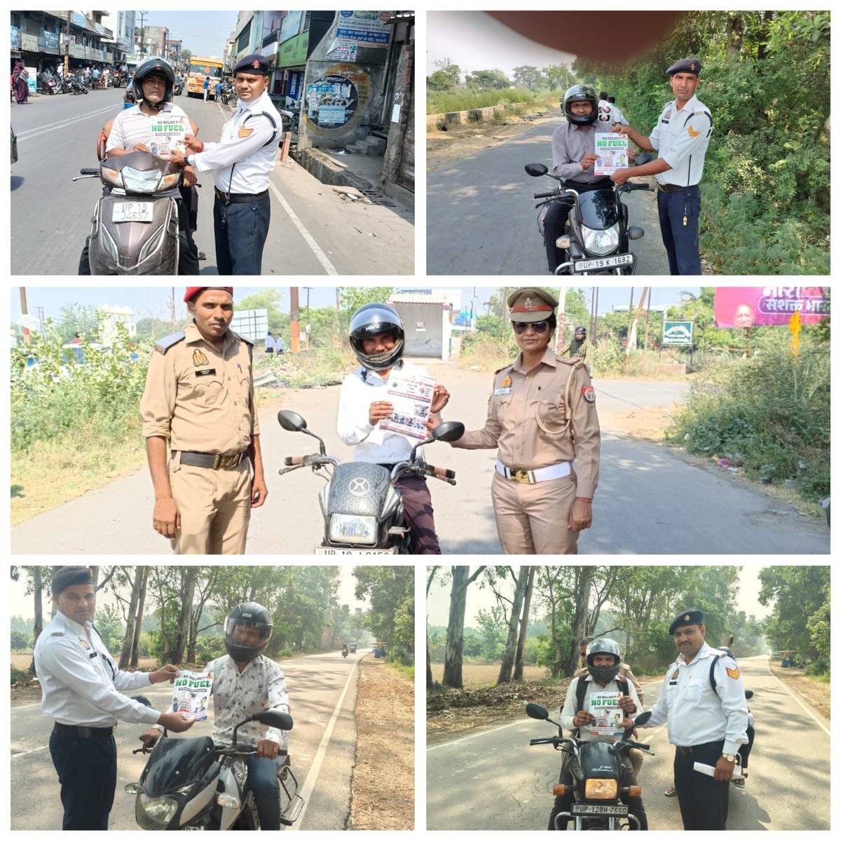 PoliceShamli's tweet image. #SPSHAMLI श्री एन.पी.सिंह के निर्देशन मे #TrafficShamlipolice द्वारा #Helmet व #SeatBelt के अनिवार्य प्रयोग के साथ #NoHelmetNoFuel अभियान के तहत आमजन को #SafeDrive हेतु जागरूक किया जा रहा है #uppolice
@dgpup
#RoadSafety #AccidentFreeShamli
@adgzonemeerut
@digsaharanpur